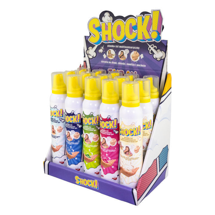 Multisensorinis putų gelis „Display Shock“ (200 ml)