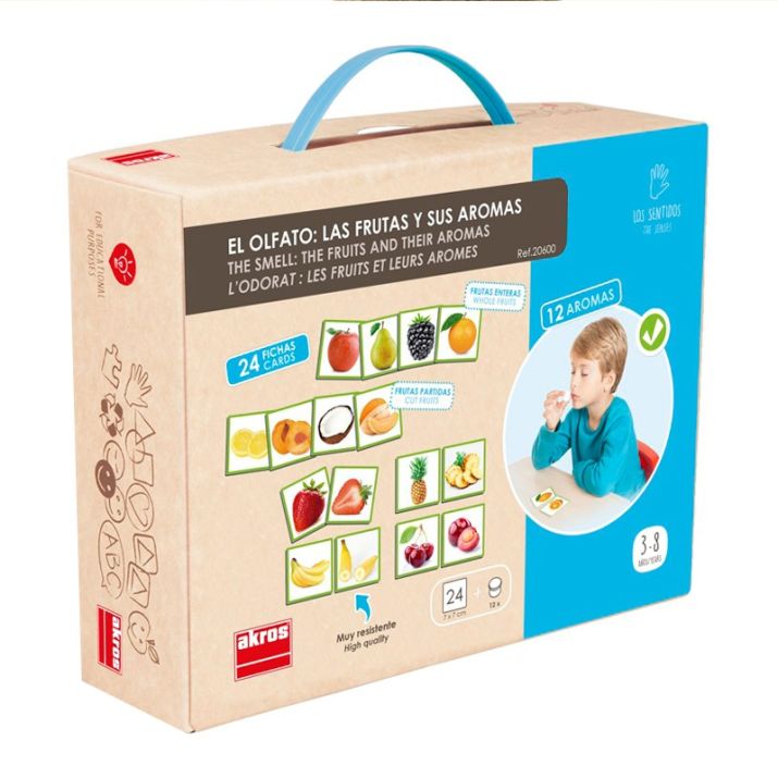 Užuosk, atspėk ir pažink vaisius! Linksmas būdas lavinti uoslę ir smalsumą! 🍓🍌🍍