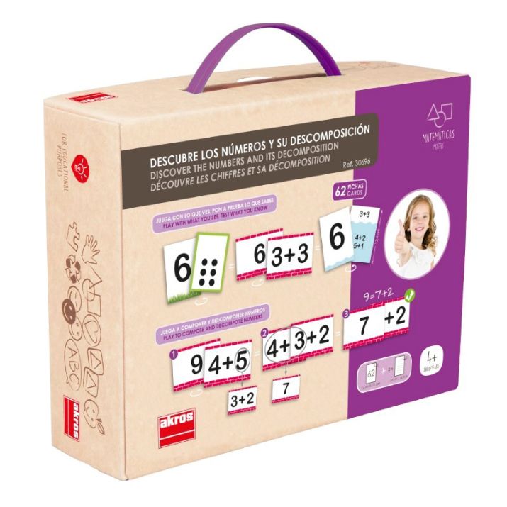 🔢 Edukacinis matematinis žaidimas „Skaičių pažinimas ir jų sudėtis“ – Akros