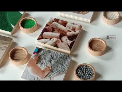 🌿 Medinis lytėjimo žaidimas su tikromis tekstūromis ir vaizdais