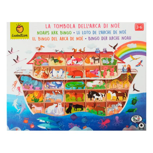 Bingo — dėlionė: Nojaus arka 🐾🚢🦜