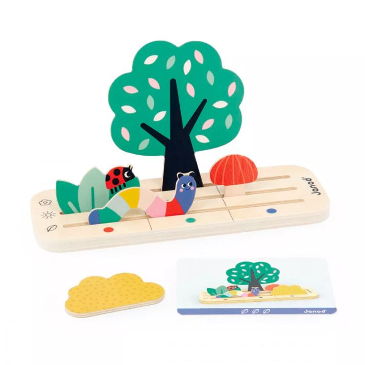 🌈 Medinis loginis ir erdvinio mąstymo žaidimas – Sodas