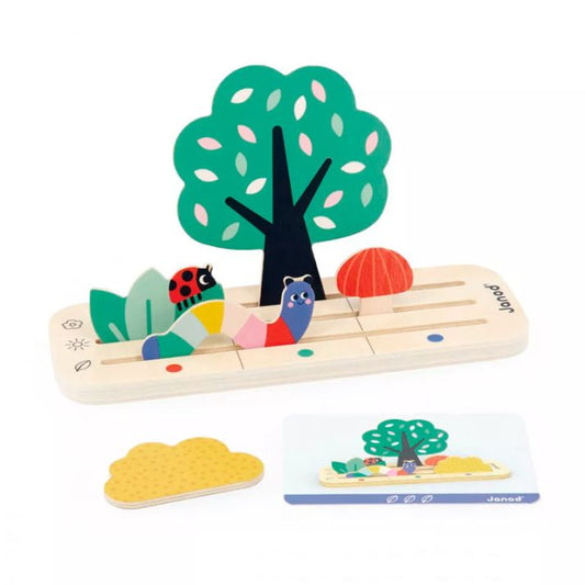 🌈 Medinis loginis ir erdvinio mąstymo žaidimas – Sodas