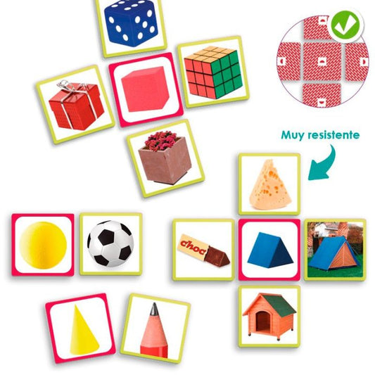 🔷 Edukacinis žaidimas „Atrask geometrines figūras aplinkoje“