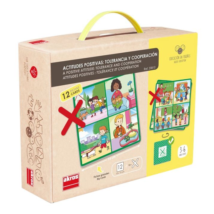 Teigiamos nuostatos: tolerancija ir bendradarbiavimas  (Akros)