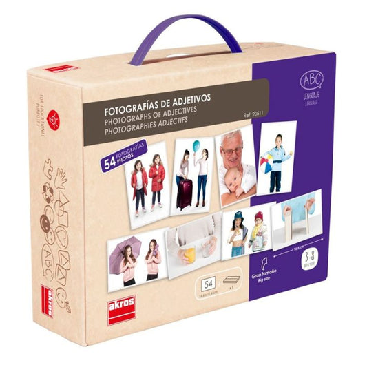 Nuotraukų rinkinys „Būdvardžiai“ – mokomės apibūdinti pasaulį! 📸✨