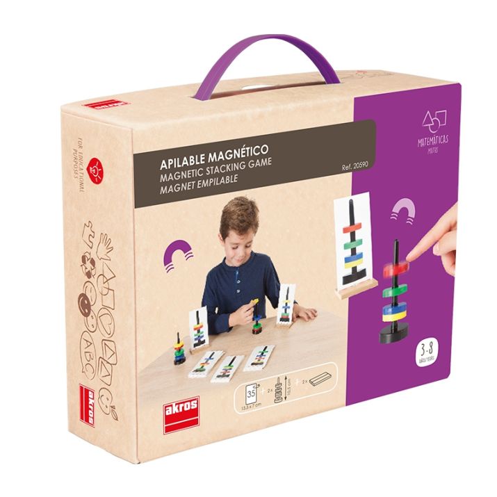 🧲 Magnetinis bokštelis – lavinamasis konstruktorius