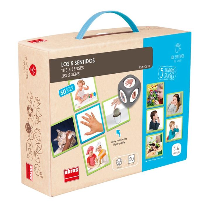 Edukacinis žaidimas „Penki pojūčiai“