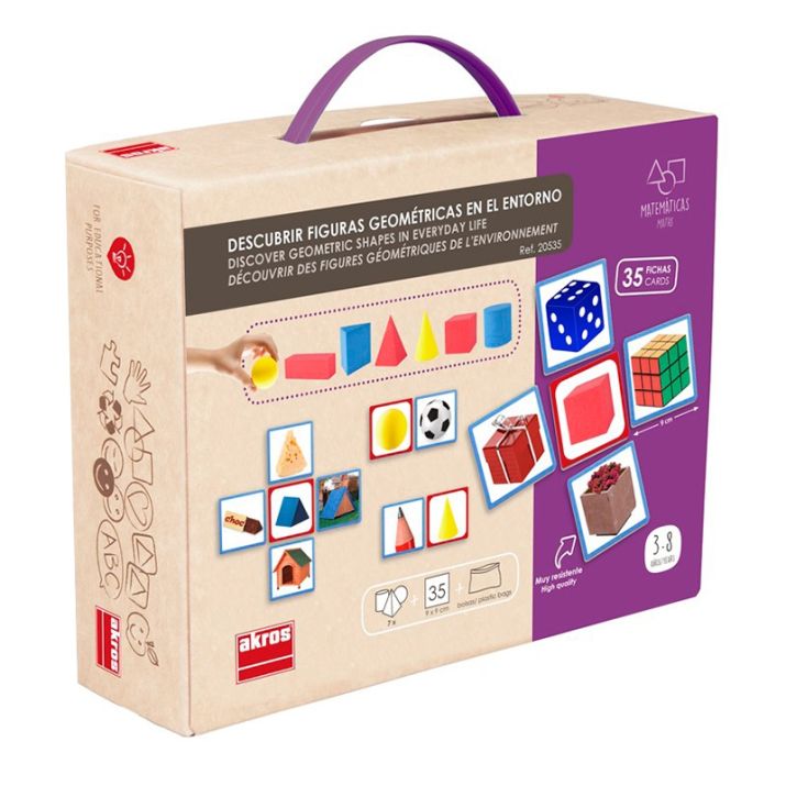 🔷 Edukacinis žaidimas „Atrask geometrines figūras aplinkoje“