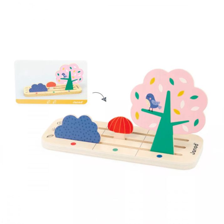 🌈 Medinis loginis ir erdvinio mąstymo žaidimas – Sodas