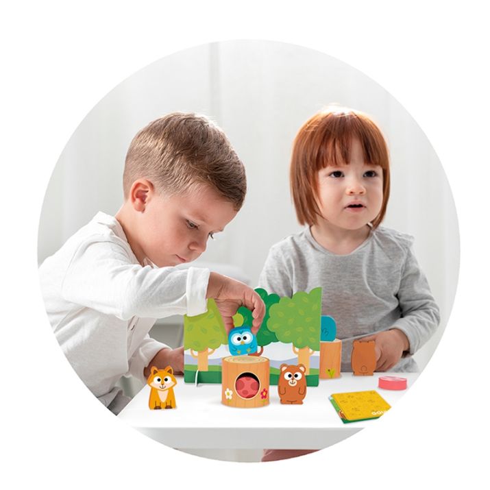 🦉 Atminties žaidimas – miško draugai