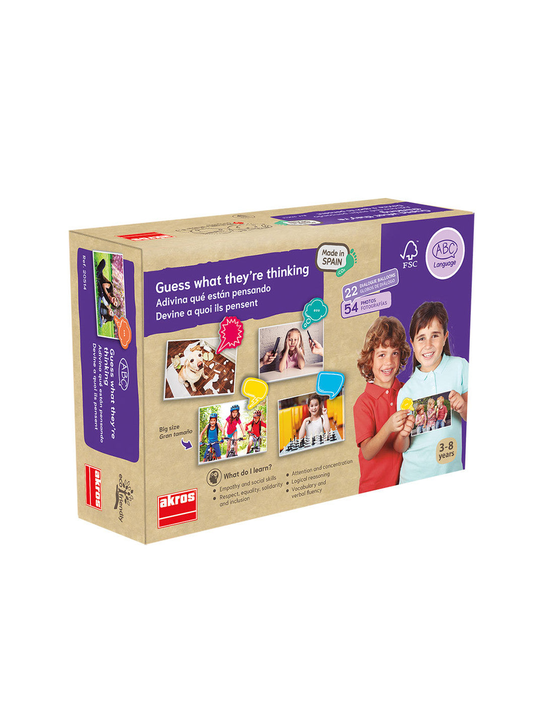 🎭 Sensorinis emocijų žaidimas „Atspėk, ką jie galvoja“