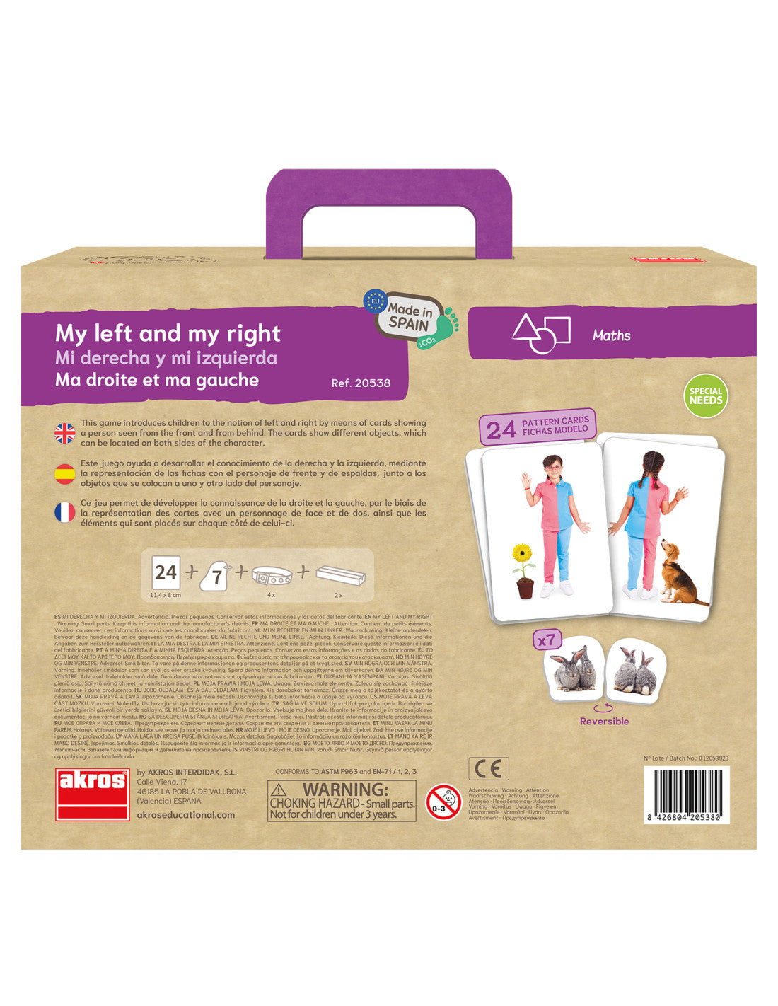 ➡️⬅️ Edukacinis žaidimas „Kairė ir dešinė“