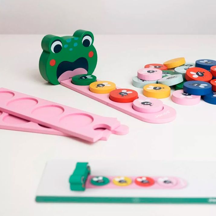 🐸 Medinis loginis žaidimas – Varlė gaudo muses