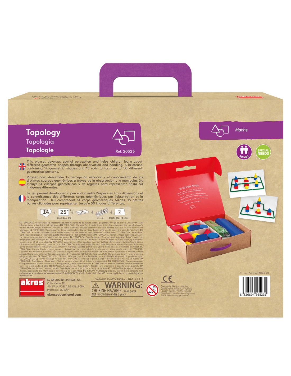 🔷 Edukacinis žaidimas „Topologija“ – formų ir erdvės lavinimas