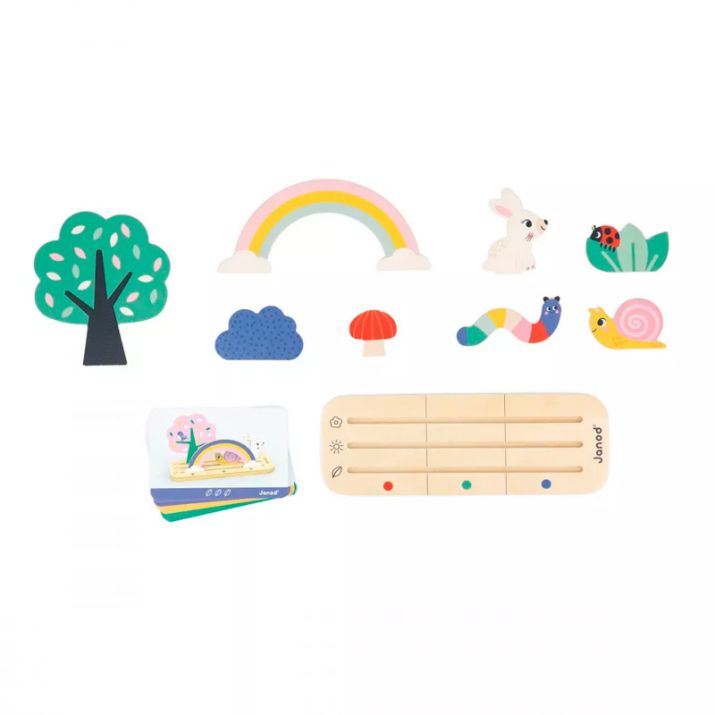 🌈 Medinis loginis ir erdvinio mąstymo žaidimas – Sodas