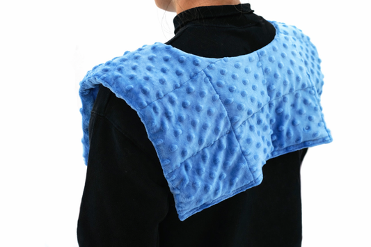 🟦 Svorinė apkrova pečiams  – sensorinė priemonė jutimų lavinimui ir ramybei