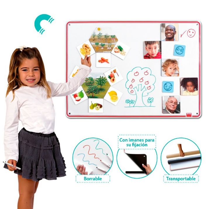 ✏️ Magnetinė, susukama lenta „Akros“