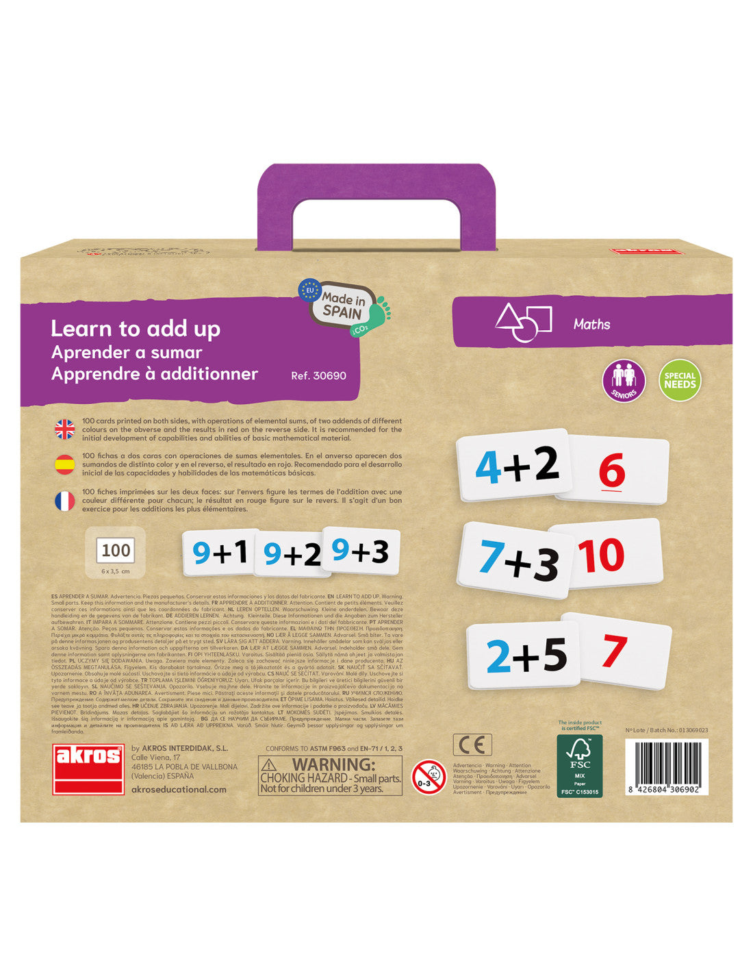 ➕ Edukacinis žaidimas „Mokomės sudėti“