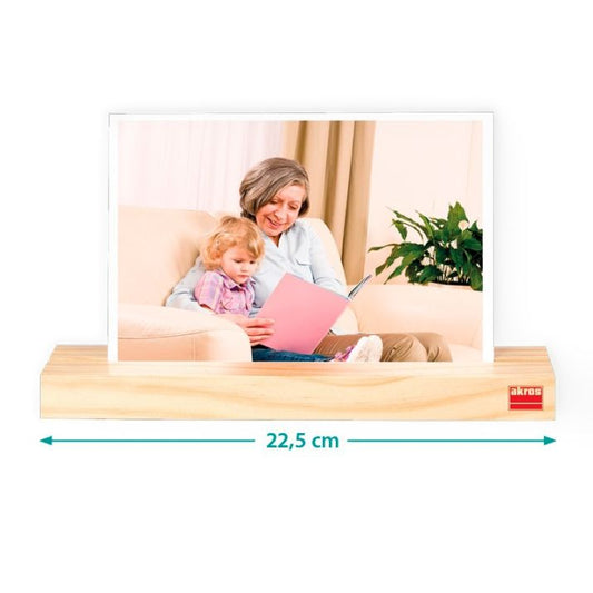 🪵 Mediniai kortelių laikikliai „Akros“ (2 vnt.)