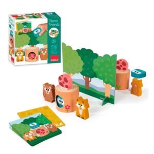 🦉 Atminties žaidimas – miško draugai