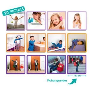 🕒 Kasdienės rutinų sekos – edukacinis žaidimas vaikams