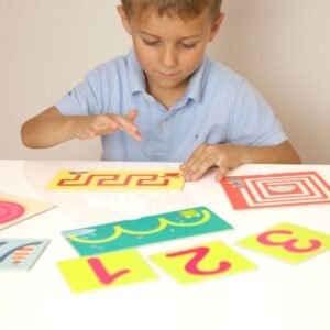 🔢 Sensorinės skaičių pažinimo ir rašymo lavinimo kortelės (AKROS)