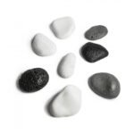 River stones ( set of 8 pcs.).)