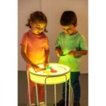 Led sensory play bin