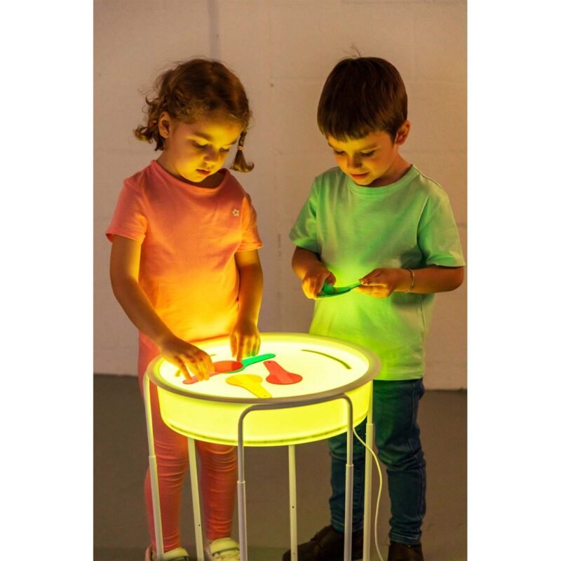 Led sensory play bin