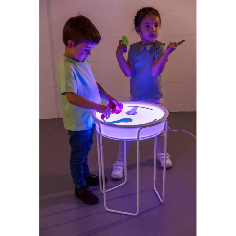Led sensory play bin