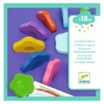 Storos kreidelės mažiesiems „Gėlės“ – 12 vnt. – 3 nuotrauka