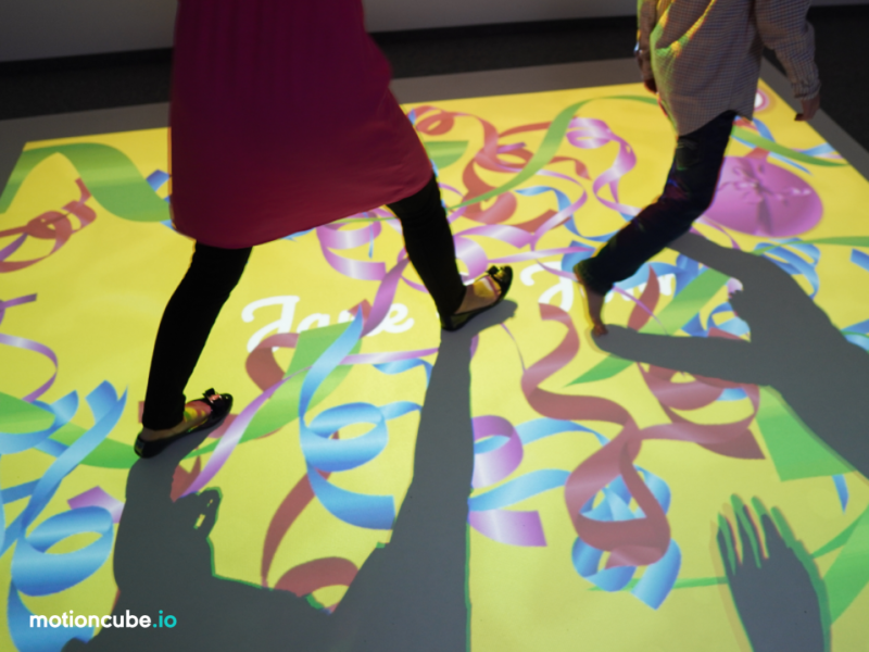 Interaktyvių žaidimų rinkinys „Gimtadienio šventė“ (SmartFloor)