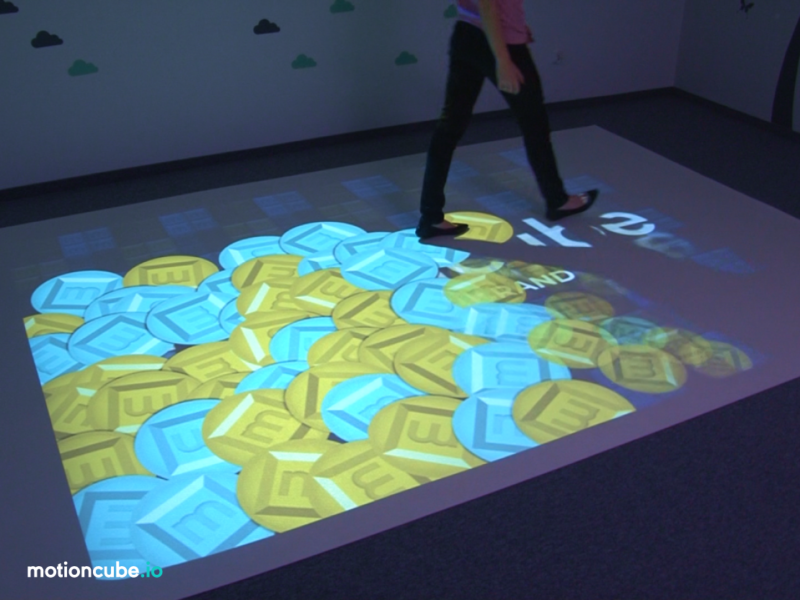 Interaktyvių žaidimų paketas „Move Your Brand“ SmartFloor