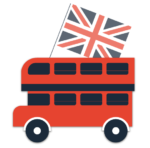 Interaktyvių grindų žaidimų paketas Red Bus (21 žaidimas)
