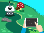 „Robot Adventures“ interaktyvūs žaidimai robotams (5 vnt.)