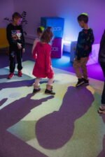 Interaktyvios grindys SmartFloor Easy Mobile ant stovo