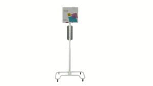 Interaktyvios grindys SmartFloor Easy Mobile Audio ant stovo