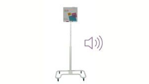 Mobili interaktyvių grindų sistema SmartFloor Standard Mobile Audio