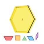 Skaidrios plokščios geometrinės formos